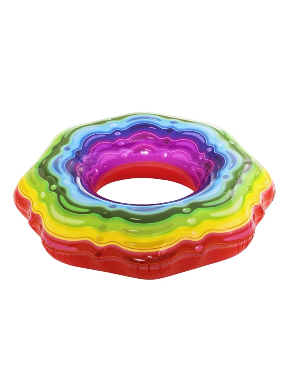 Bestway Rainbow Ribbon Inflatable Pool Float Tube Ring - Picture 5 of 6